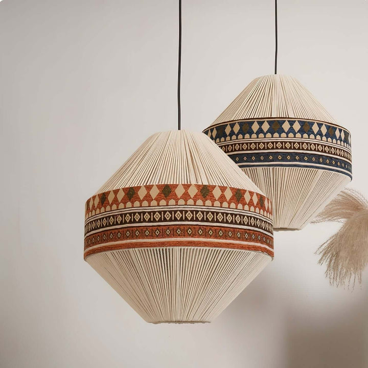 Lampa do jadalni w stylu boho