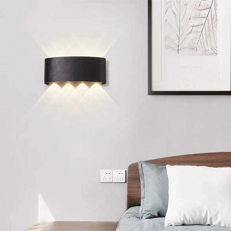 Zewnętrzna Kinkiet LED – Prostokątny Design