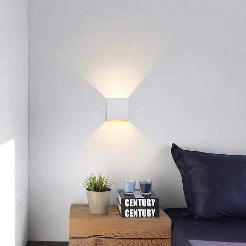 Nowoczesna Lampa Ścienna LED do Wewnątrz i na Zewnątrz