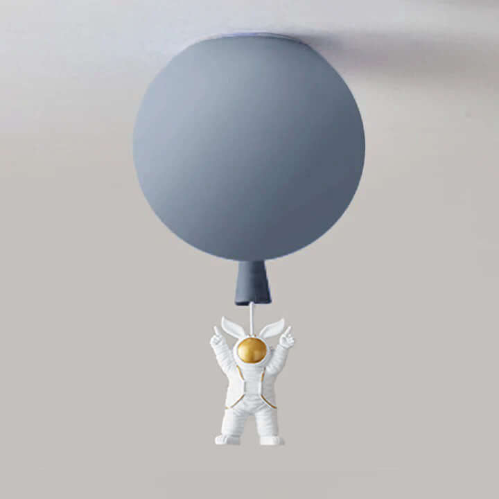 Nowoczesne oświetlenie sufitowe LED Księżyc/Astronauci