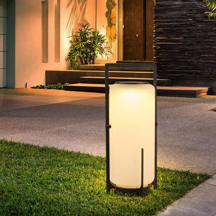 Zewnętrzna Lampa Solarna - Nowoczesne Oświetlenie Tarasu
