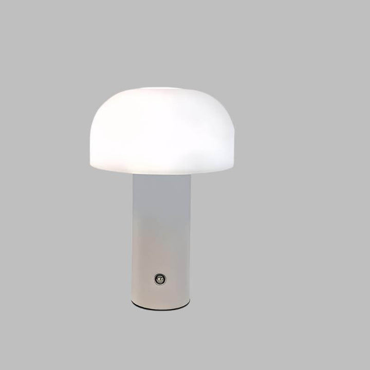Europejska designerska lampa stołowa w kształcie grzyba