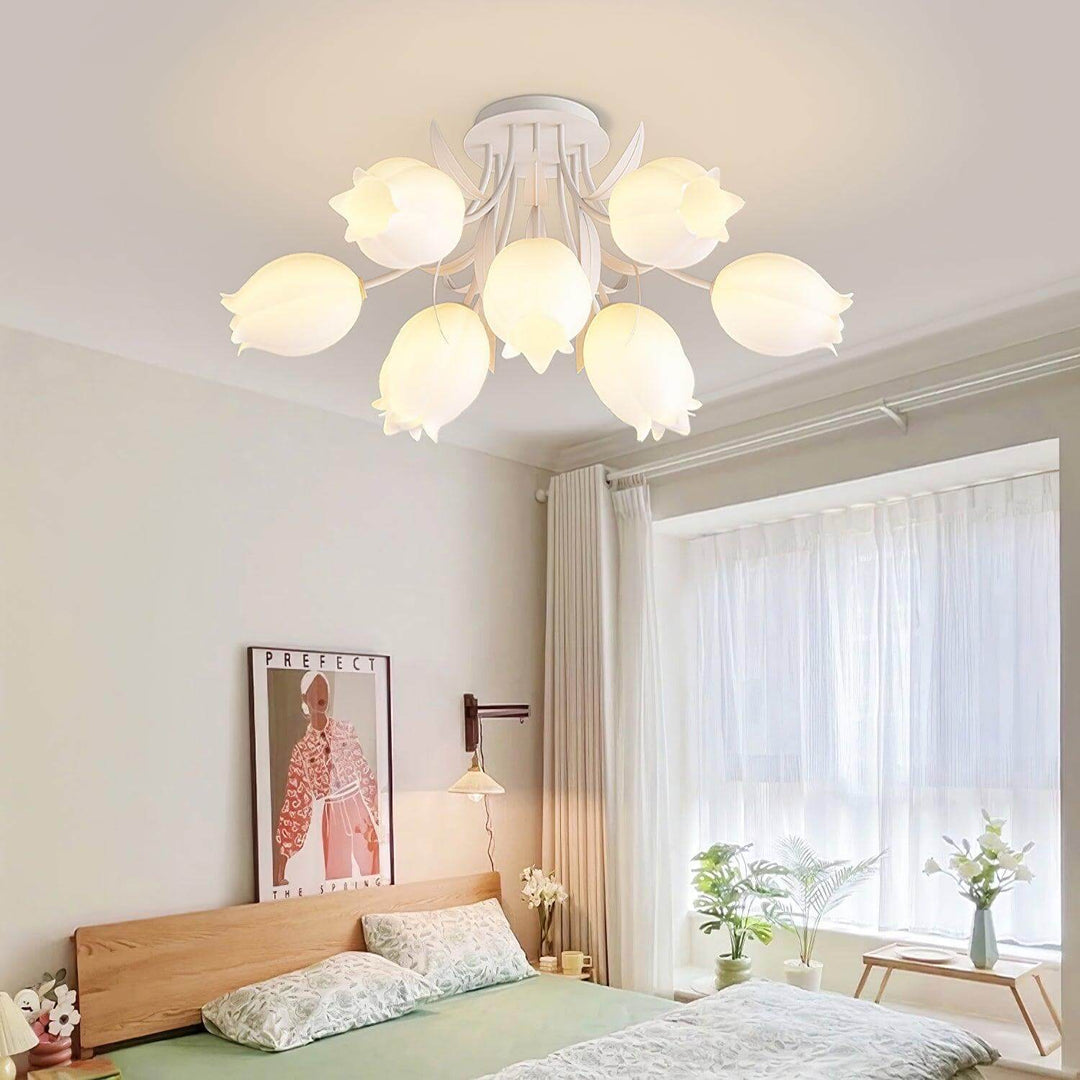 Ekskluzywna lampa sufitowa Ricko do salonu
