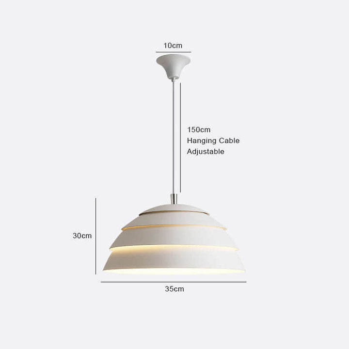 Lampa wisząca LED kopuła