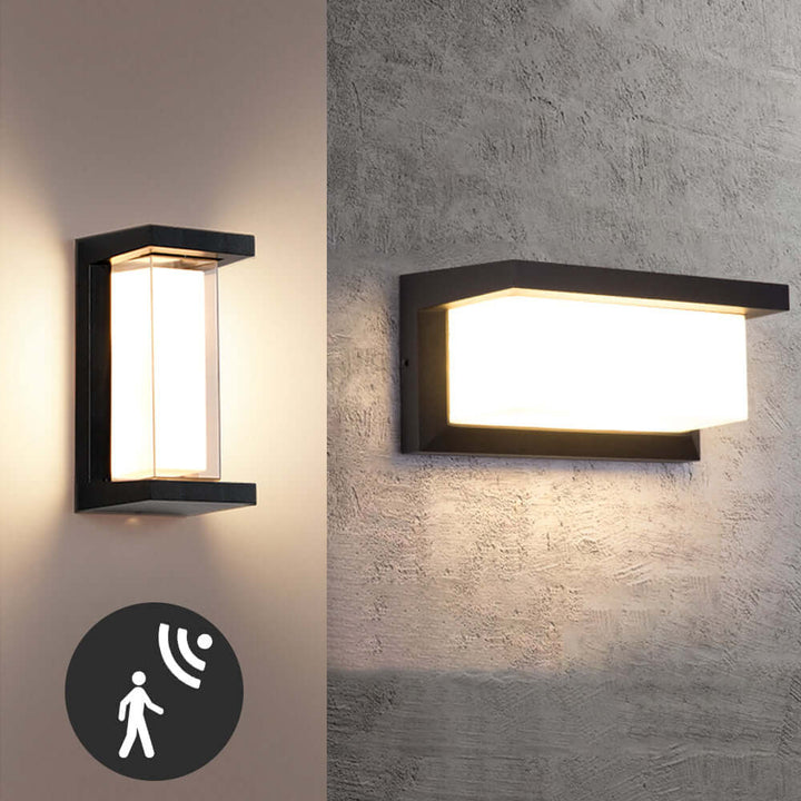 Zewnętrzna Wewnętrzna Lampa Ścienna LED z Czujnikiem Ruchu