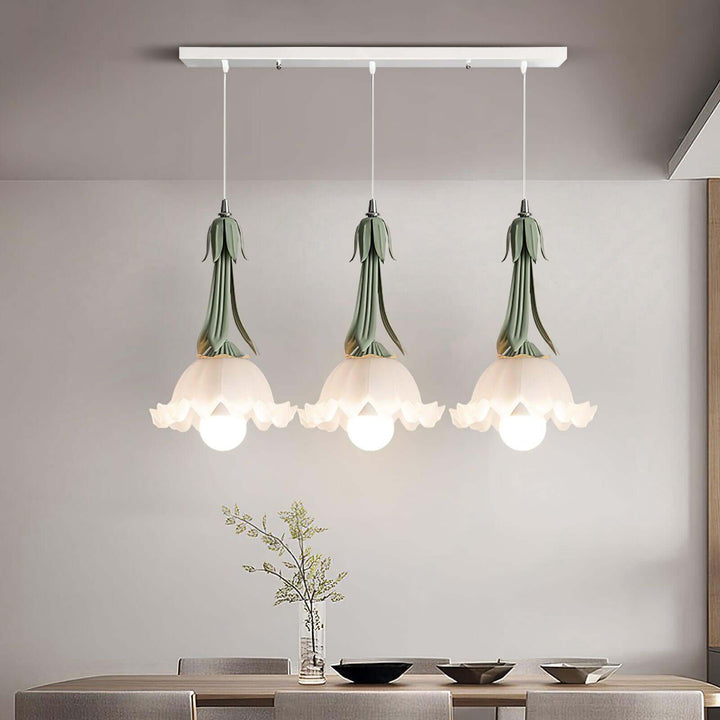 Lampa Wisząca Kwiatowa Konwalia