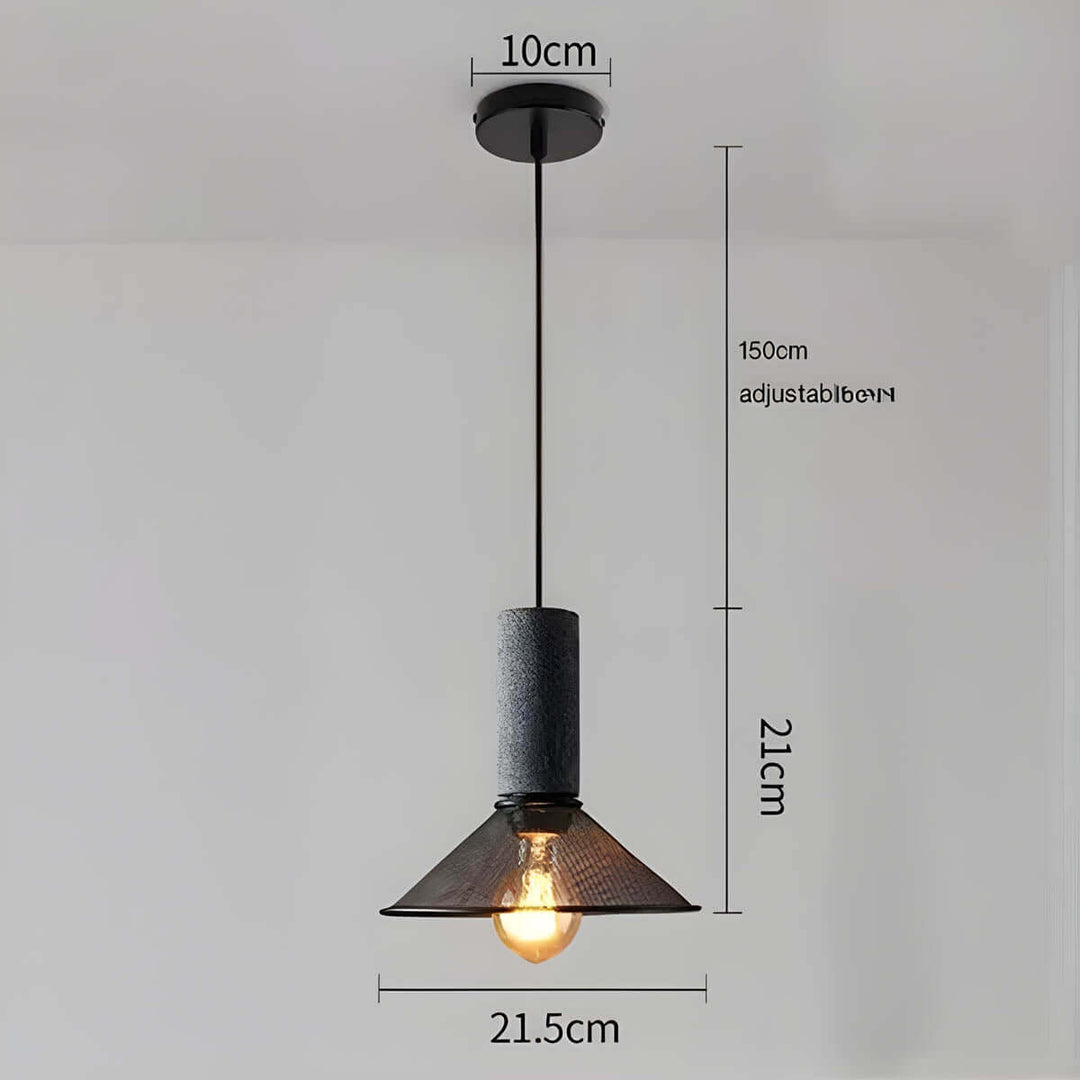 Lampa wisząca przemysłowa w stylu loft