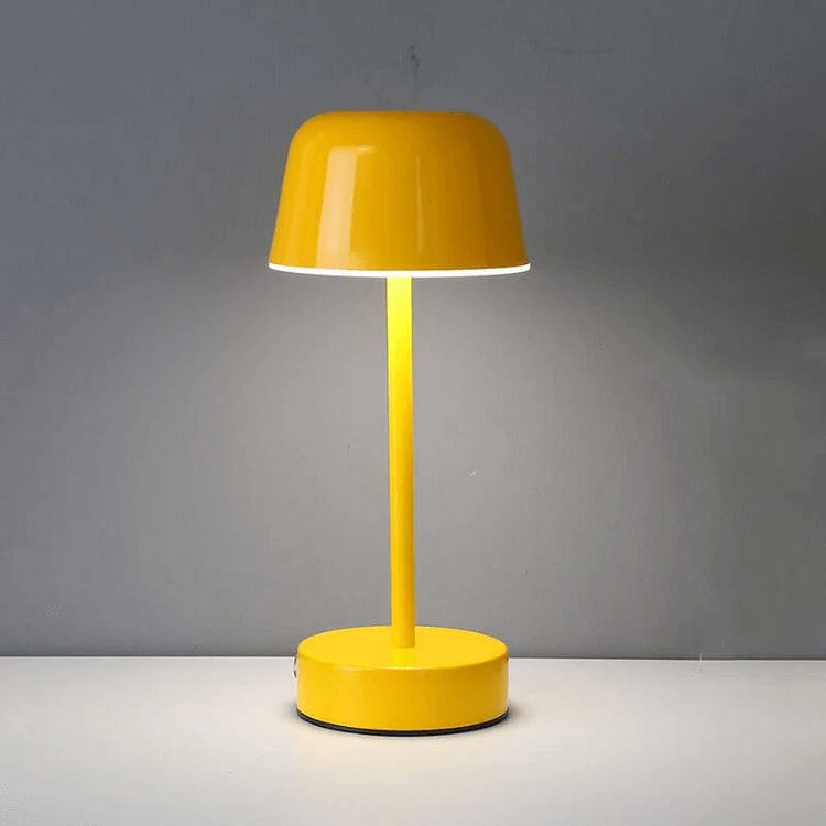 Elegancka lampa stołowa na akumulator