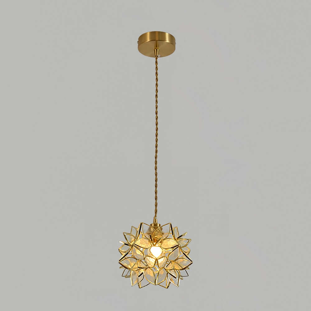 Wisząca Lampa Muszelkowa – Elegancki Wystrój Wnętrz