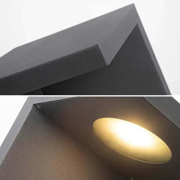 Zewnętrzna Lampa Solarna o Minimalistycznym Designie