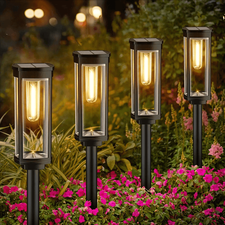 Zewnętrzne Lampy Solarne LED - Trwałe Oświetlenie Ogrodowe