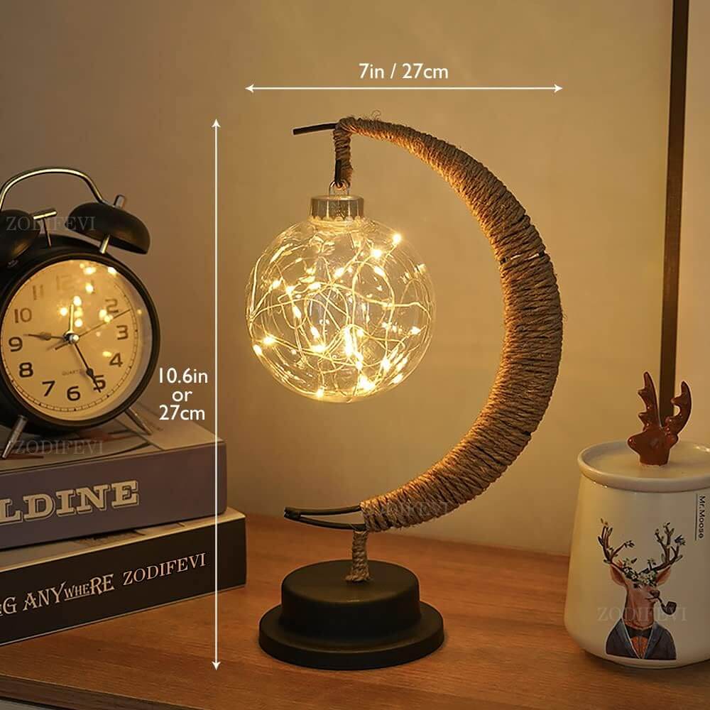 Urzekająca Lampa Księżycowa