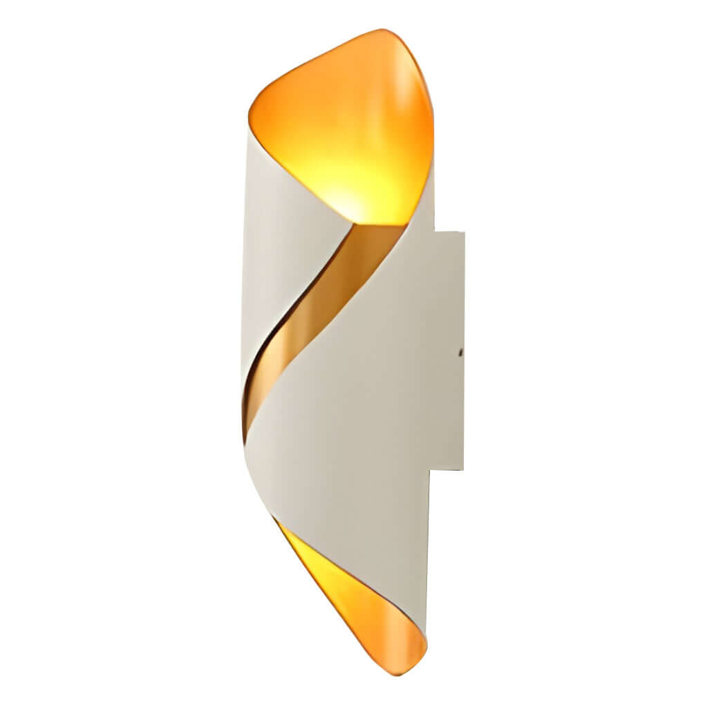 Designerska lampa ścienna z dwukierunkowym światłem