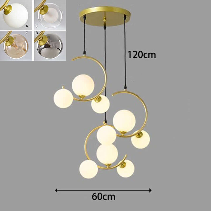 Nowoczesna Lampa Wisząca LED - Designerskie Oświetlenie Wnętrza