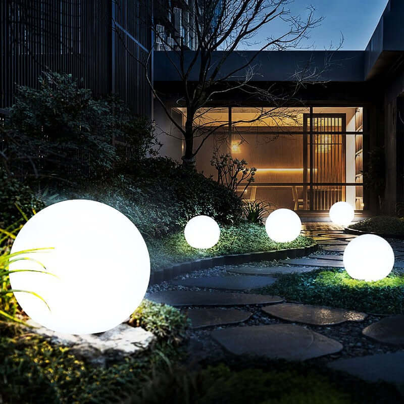Kula Ogrodowa Lampka LED RGB Zewnętrzna/Wewnętrzna