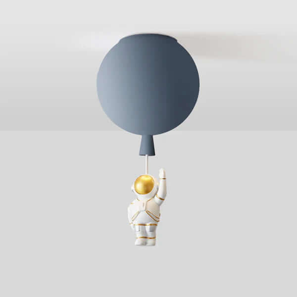 Nowoczesna lampa sufitowa LED Księżyc/Astronauci