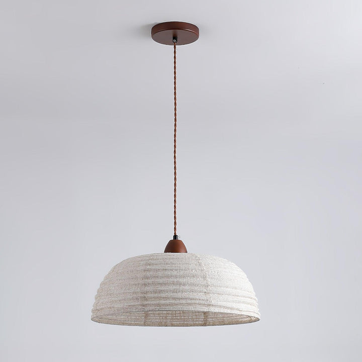 Lampa wisząca w stylu rustykalnym