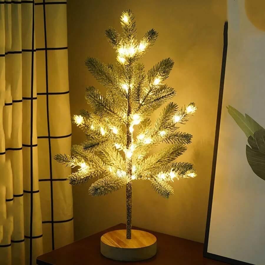 Symbol Nocnego Światła Choinki LED