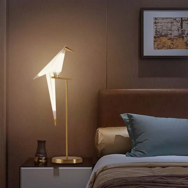 Magnetyczna lampa ptak Origami