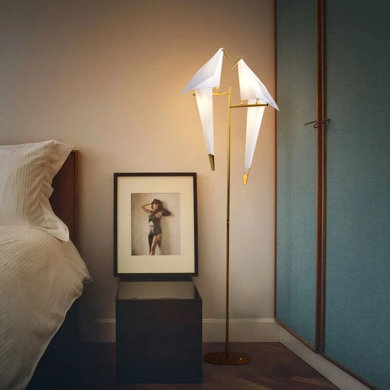Magnetyczna lampa ptak Origami