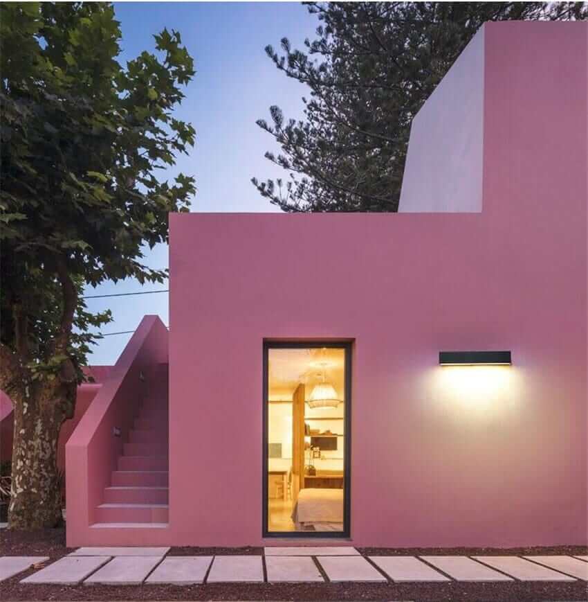 Nowoczesna Lampa Ścienna LED Zewnętrzna