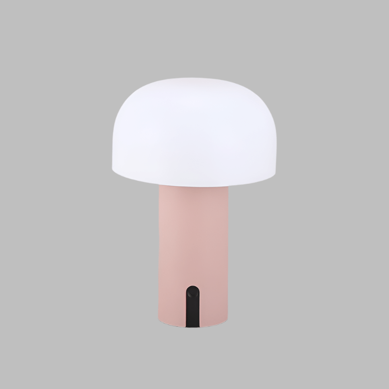 Europejska designerska lampa stołowa w kształcie grzyba