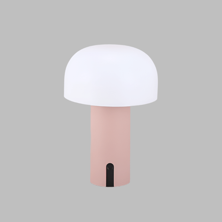 Europejska designerska lampa stołowa w kształcie grzyba