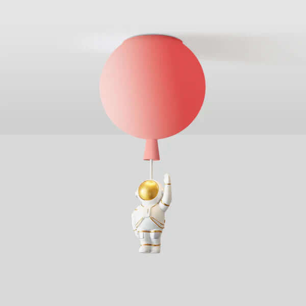 Nowoczesna lampa sufitowa LED Księżyc/Astronauci