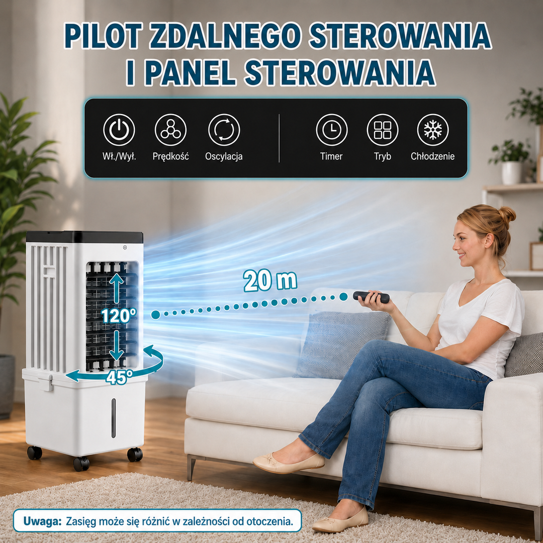 Przenośny Klimatyzator dla Komfortu w Każdym Pomieszczeniu