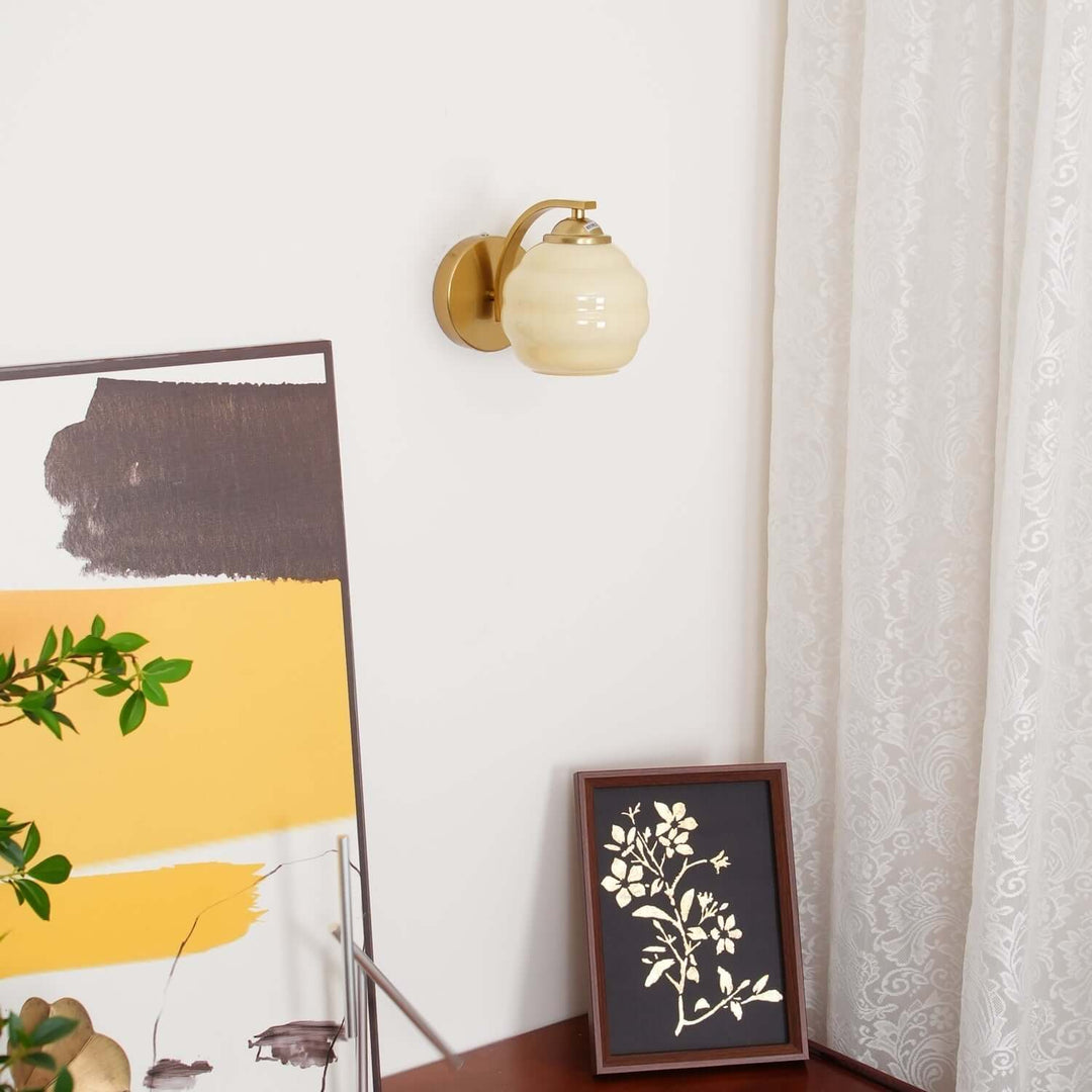 Kinkiet ścienny retro Art Déco