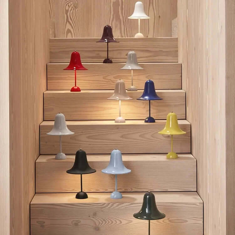 Lampa stołowa Oramaglo, czerwone wino wariant