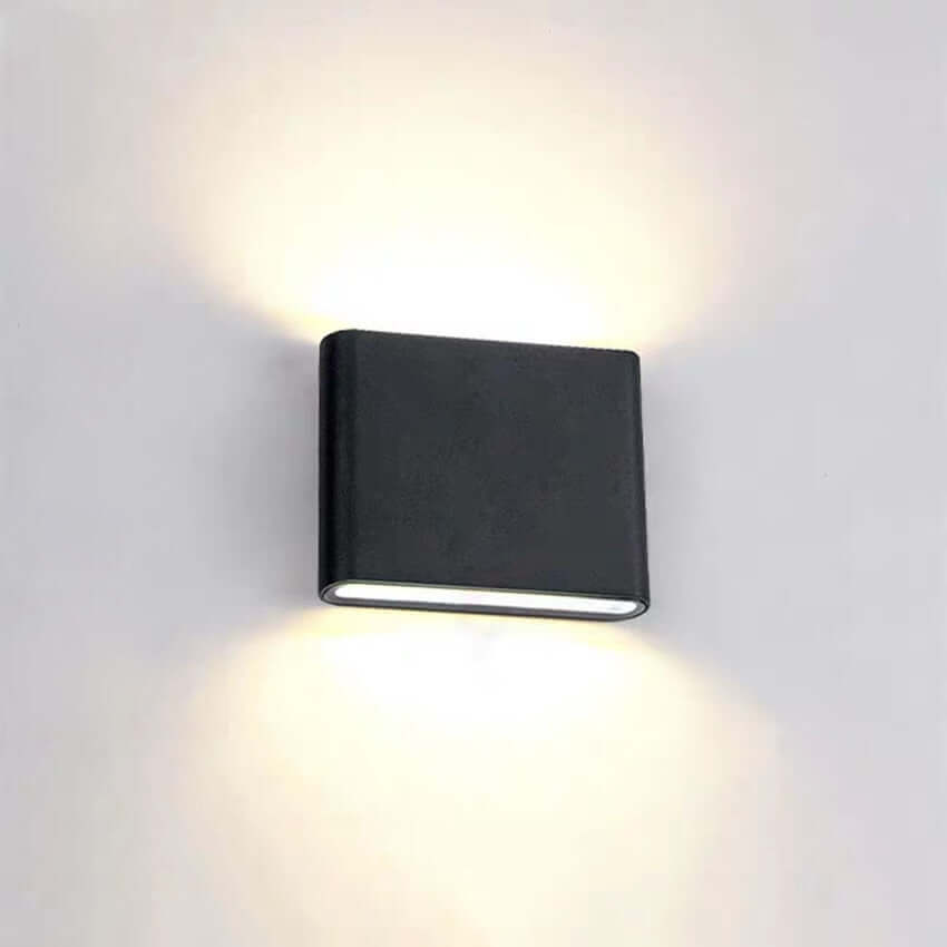 Nowoczesna Zewnętrzna Lampa Ścienna LED - Oświetlenie Góra i Dół