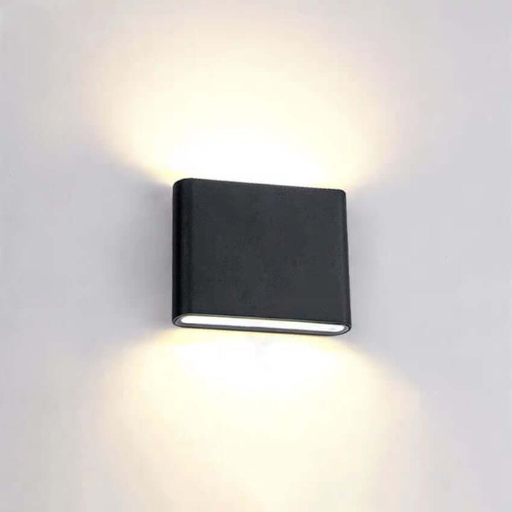 Nowoczesna Zewnętrzna Lampa Ścienna LED - Oświetlenie Góra i Dół