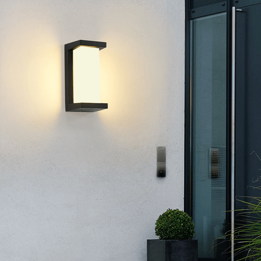 Zewnętrzna Wewnętrzna Lampa Ścienna LED z Czujnikiem Ruchu