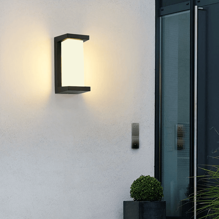 Zewnętrzna Wewnętrzna Lampa Ścienna LED z Czujnikiem Ruchu