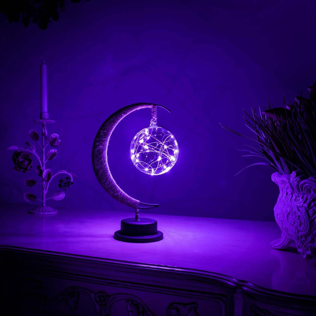 Nocna Lampa Księżycowa – Magiczna Dekoracja Świetlna