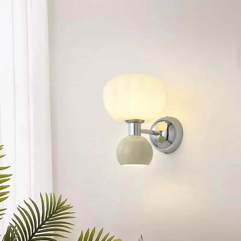 Nowoczesne kremowe kinkiety LED