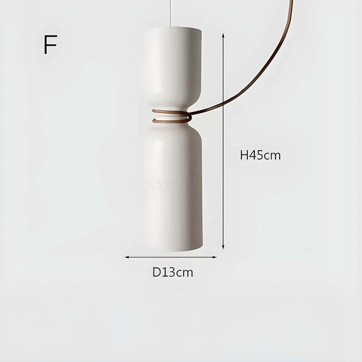 Nowoczesna Lampa Wisząca LED - Styl Geometryczny