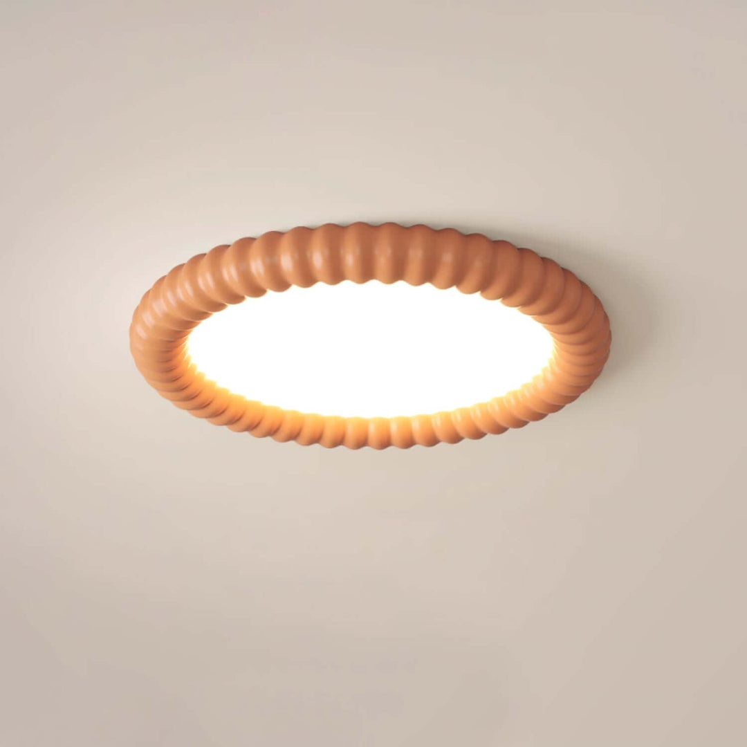 Falista Lampa Sufitowa LED - Designerskie Oświetlenie Wnętrz