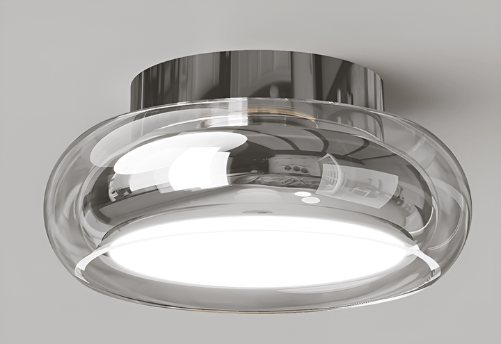 Vintage mała akrylowa oprawa sufitowa LED