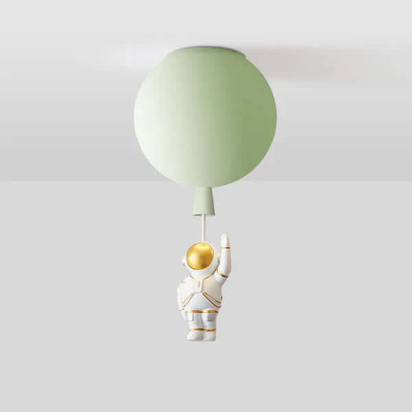 Nowoczesne oświetlenie sufitowe LED Księżyc/Astronauci