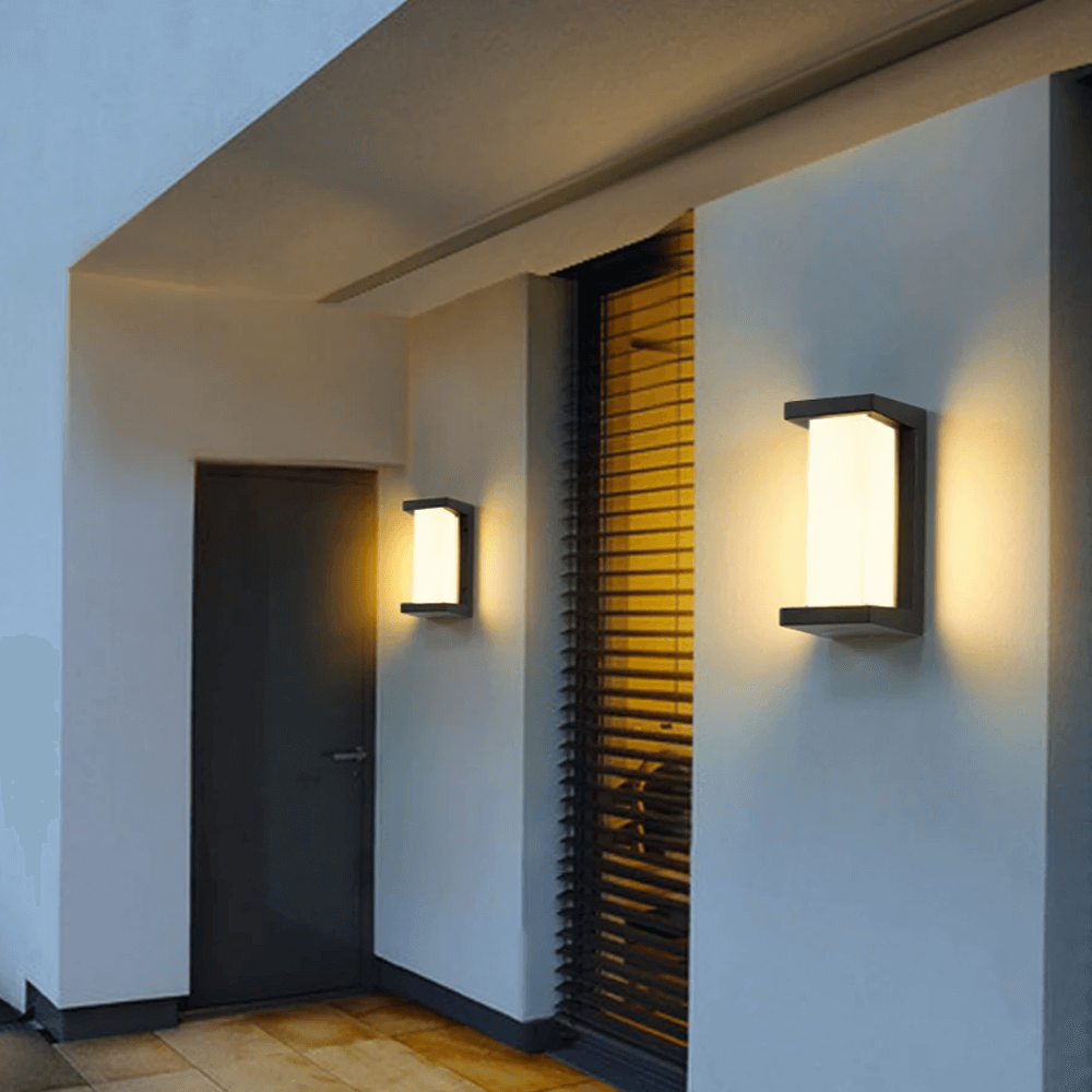 Zewnętrzna Wewnętrzna Lampa Ścienna LED z Czujnikiem Ruchu