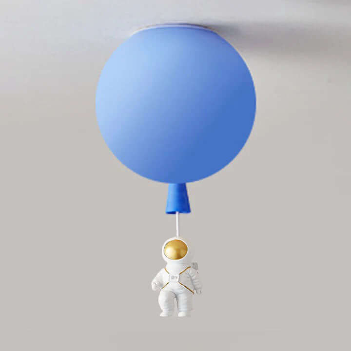 Nowoczesne oświetlenie sufitowe LED Księżyc/Astronauci