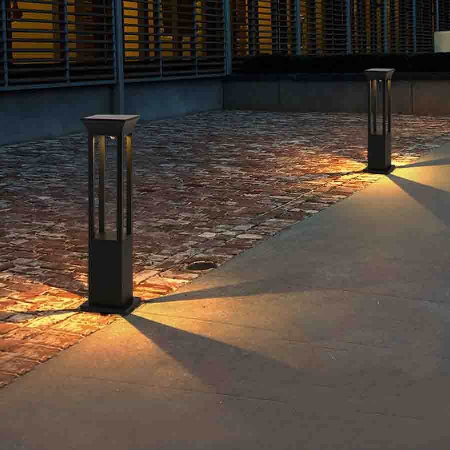 Zewnętrzna Lampa Solarna LED - Oświetlenie Ścieżki