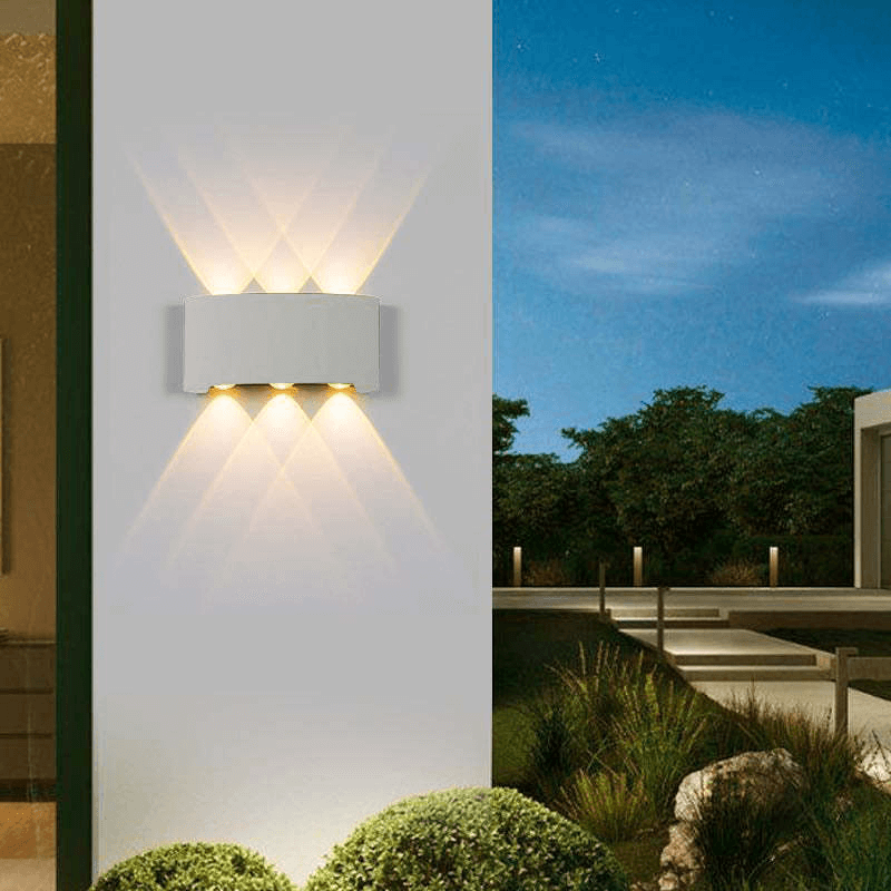 Zewnętrzna Kinkiet LED – Prostokątny Design