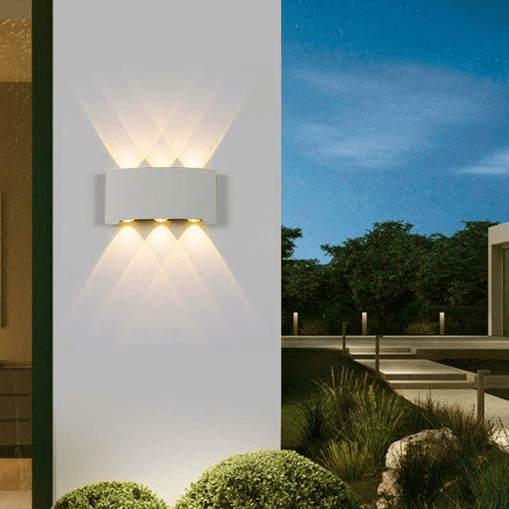 Zewnętrzna Kinkiet LED – Prostokątny Design