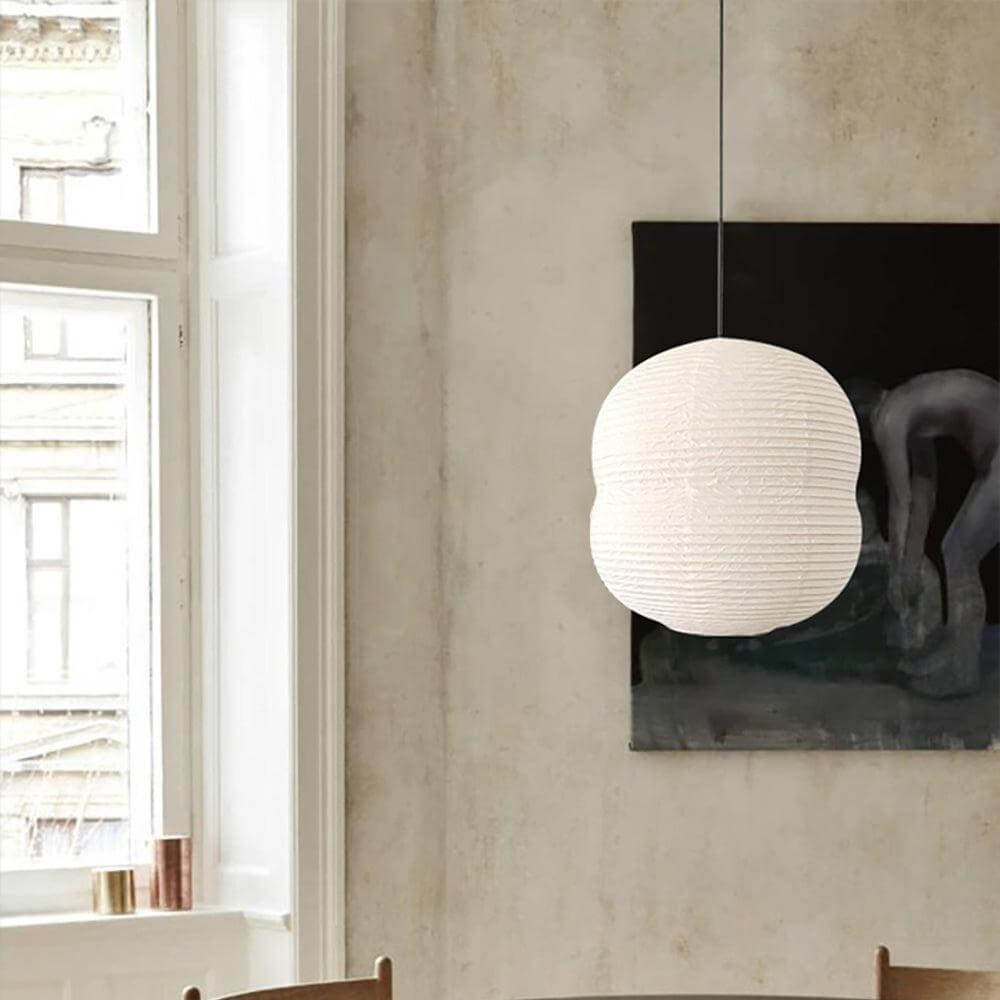 Mini-Lampa Wisząca z Papieru Washi