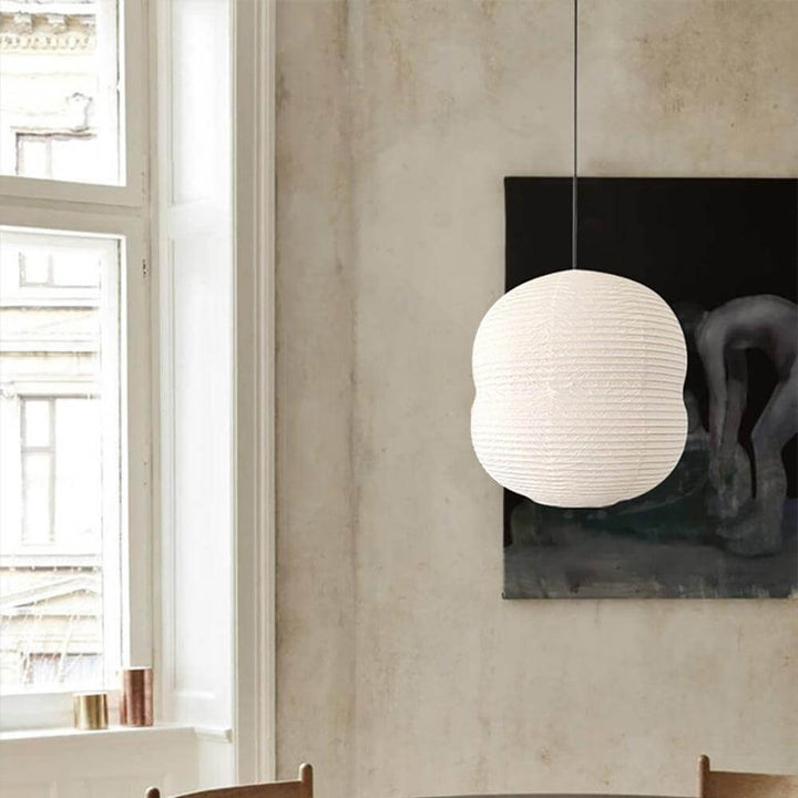Mini-Lampa Wisząca z Papieru Washi