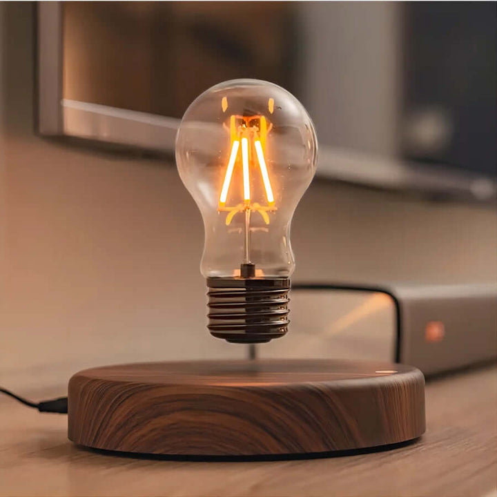 Dekoracyjna lampa LED z efektem lewitacji – Unikalny element wystroju wnętrz