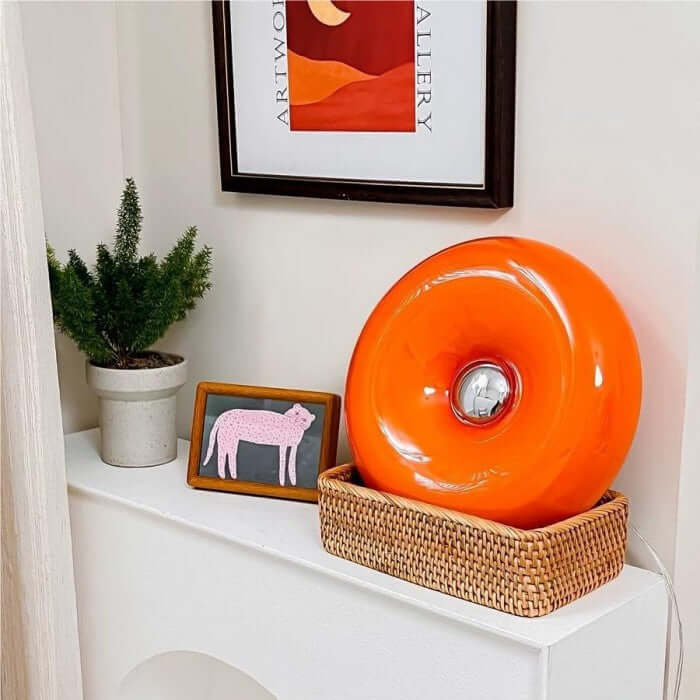 Lampa ścienna i stołowa Bauhaus Donut